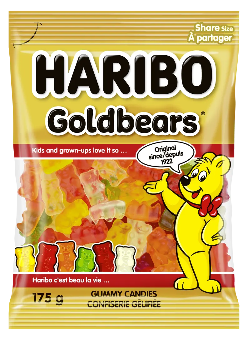 Haribo Gummy Candy Packs