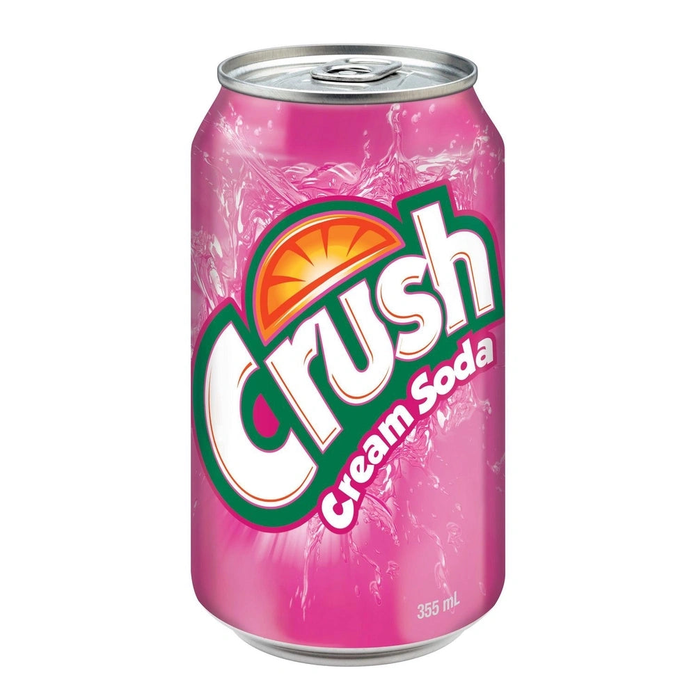 Crush Cream Soda Can