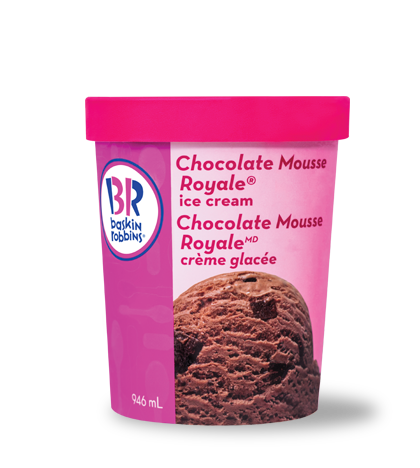 Baskin Robbins Chocolate Mousse Cubes