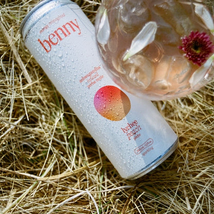Benny Peach Lychee Yerba Mate Energy Drink