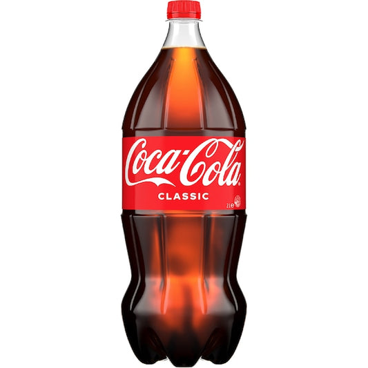 2L Coca Cola Brand Bottles