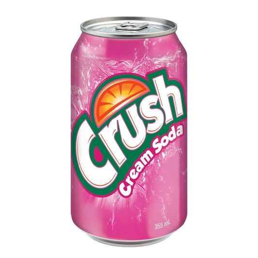 Crush Cream Soda Can