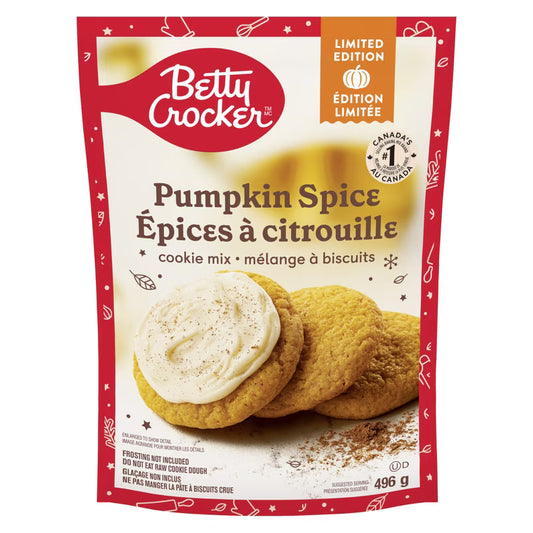 Betty Crocker Pumpkin Spice Cookie Mix