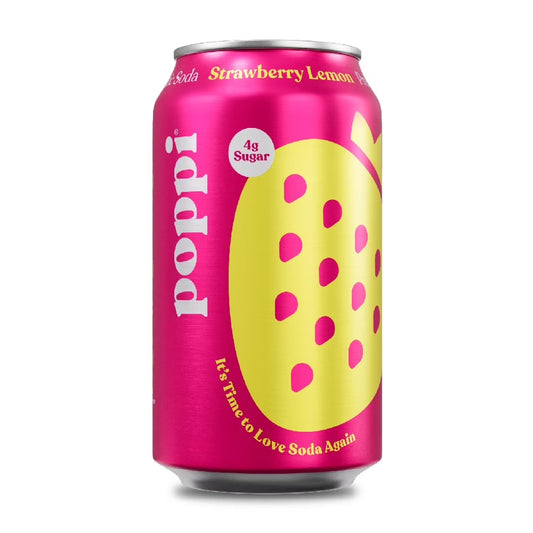 Poppi Strawberry Lemon Can