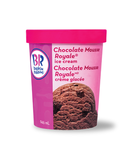 Baskin Robbins Chocolate Mousse Cubes