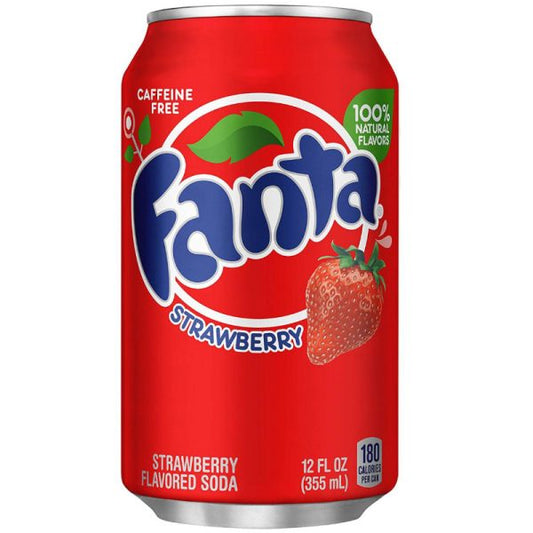 Fanta Strawberry Can