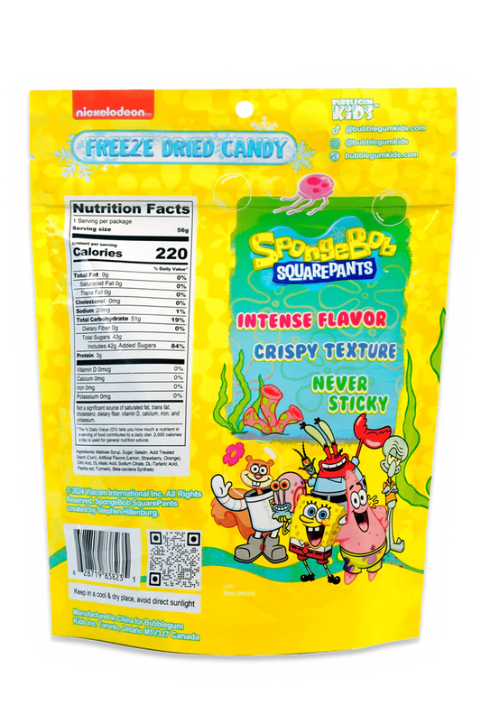 SpongeBob Freeze Dried Puffs